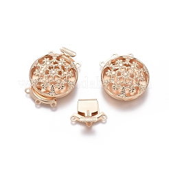 Застежки латунные коробки&nbsp;KK-L053-04KCG