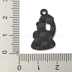 Подвески из сплава и эмали на тему химии и науки&nbsp;X-ENAM-I060-14C