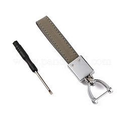 Брелки из воловьей кожи&nbsp;LS-KEYC-WH0018-52C