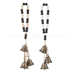 2 шт. латунный подвесной ключ-колокольчик&nbsp;HJEW-JM04229