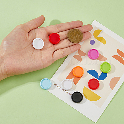 35 шт. 7-х цветные переплетные диски из АБС-пластика&nbsp;KY-HY0001-08