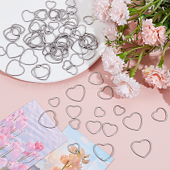 72 шт. 3 стиля соединительного кольца из нержавеющей стали 304&nbsp;STAS-ME0002-38