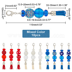 Подвесные украшения из стеклянных&nbsp;HJEW-AB00222