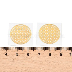 Самоклеющиеся латунные наклейки&nbsp;DIY-E015-39B