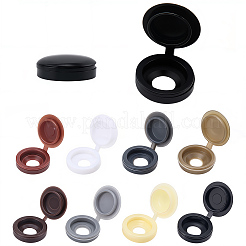 240 шт. 8-цветные пластиковые крышки для винтов с петлями&nbsp;CABI-CL0001-01