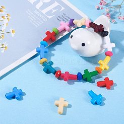 15 цвет непрозрачных акриловых бусин&nbsp;SACR-PH0007-07