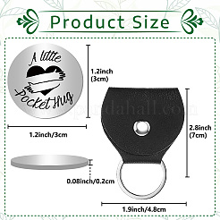 Карманный жетон для объятий&nbsp;DIY-CN0003-29A