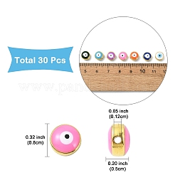 Бусины из смолы&nbsp;RESI-YW0003-26E