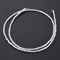 Нити стеклянных шелковых пятен в стиле бисера&nbsp;GLAA-N047-001B-10