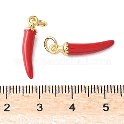 Латунь эмаль подвески&nbsp;KK-A252-13D-G