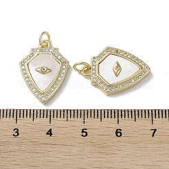 Латунные микро проложить кубического циркония подвески&nbsp;KK-G485-23B-G