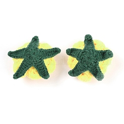 Хлопок вязание искусственный цветок&nbsp;DIY-P082-01H