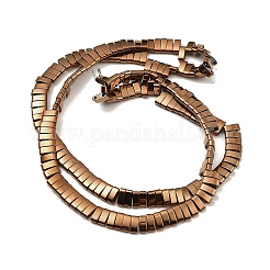 Гальванические немагнитная синтетический гематит бисер пряди&nbsp;G-G089-A02-11