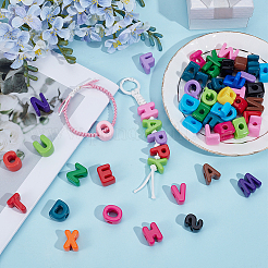 2 набор из 52 шт. непрозрачных акриловых бусин&nbsp;OACR-SP0001-89