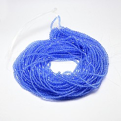 Прозрачные стеклянные бусины&nbsp;LS-EGLA-A039-T4mm-D07