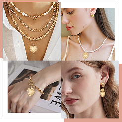 14 шт. 7 стиля подвески из нержавеющей стали 304&nbsp;STAS-BBC0008-11