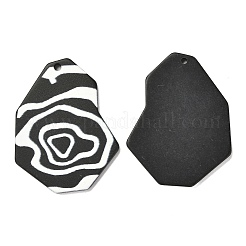 Непрозрачные акриловые подвески&nbsp;X-SACR-L003-06