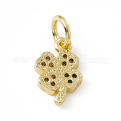 Латунные микро проложить кубического циркония подвески&nbsp;ZIRC-F132-35G