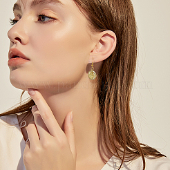 6 шт. подвески из золотистой латуни с микропаве из кубических цирконий&nbsp;KK-BBC0021-46