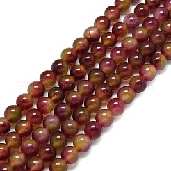 Натуральный Malaysia нефритовые бусы пряди&nbsp;G-B165-C05-8mm