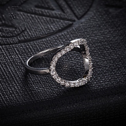 Палец кольца из нержавеющей стали&nbsp;RJEW-EE0002-02P-18mm