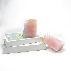 Декоративные подставки для книг из натурального розового кварца&nbsp;AJEW-H157-06