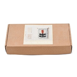 Комплект гобеленов с цветочным узором и крючком из полихлопка&nbsp;PW-WG29706-01