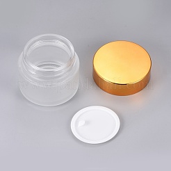 Косметическая банка с матовым стеклом&nbsp;AJEW-WH0096-14