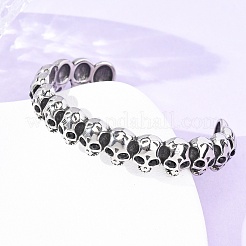 Браслеты-манжеты из хирургической нержавеющей стали 316&nbsp;BJEW-C142-02AS