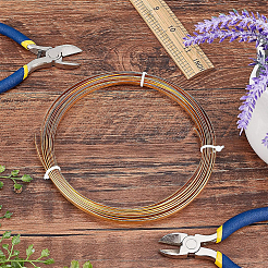 Полукруглая латунная проволока для изготовления ювелирных изделий&nbsp;CWIR-WH0003-02-A