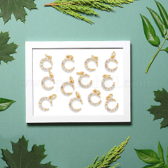 Стойки обшивки латунь микро проложить Циркон подвеску&nbsp;ZIRC-DC0001-15