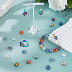 140шт 14 цвета прозрачные стеклянные бусины&nbsp;GLAA-HY0001-55