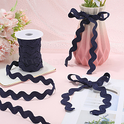 Лента из полиэстерового волнистого кружева&nbsp;OCOR-GF0004-36B-26