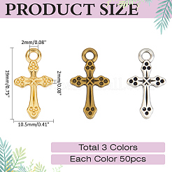 150 шт. 3 цвета подвески из сплава в тибетском стиле&nbsp;FIND-ME0001-57