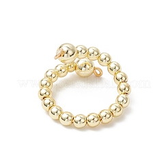 2 шт. 2-цветные гальванизированные немагнитные синтетические гематитовые бусины-манжеты&nbsp;RJEW-JR00904-03