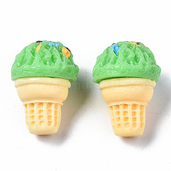 Окрашенного распылением смолы кабошоны&nbsp;LS-CRES-Q215-022E