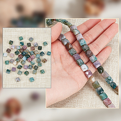 2 нити натуральных индийских агатовых бусин нити&nbsp;G-GA0001-84