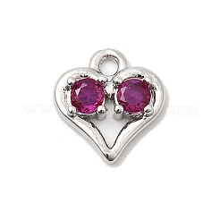 Латунные микро проложить кубического циркония подвески&nbsp;KK-L258-11P