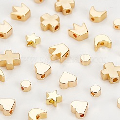 Латунные бусины и бусины из сплава&nbsp;KK-BC0001-38G-NF