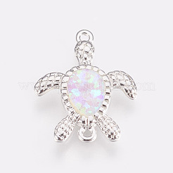 Соединители звеньев синтетического опала&nbsp;KK-L163-02P