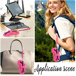 1 шт. футляр для очков из искусственной кожи&nbsp;AJEW-CN0005-54B