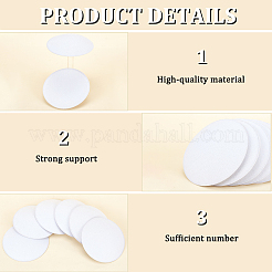 8 шт. круглая основа для шляпы-чародея из ткани ЭВА для магии шляп&nbsp;AJEW-BC0006-48B