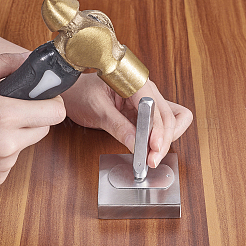 Железо металлические марки&nbsp;AJEW-BC0005-56I