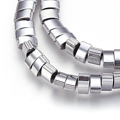 Гальванизировать немагнитных синтетический гематит нитей бисера&nbsp;G-I208-16-B