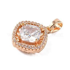 Латунные микро проложить кубического циркония подвески&nbsp;KK-E795-01KCG