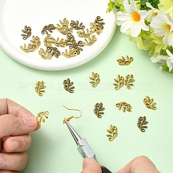 30 шт. 3-х цветные подвески-соединители из сплава в тибетском стиле&nbsp;FIND-YW0011-19