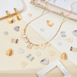 48шт 8 стиля латунные подвески&nbsp;KK-GA0002-29