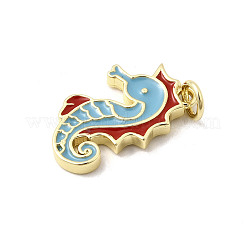 Латунь эмаль подвески&nbsp;KK-K302-22A-G