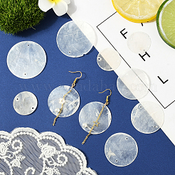 48 шт. 3 стиля Capiz shell звенья/соединители&nbsp;SHEL-SC0001-73