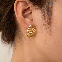 Подвески и серьги-гвоздики из нержавеющей стали 304&nbsp;FS-WGC8C1B-03